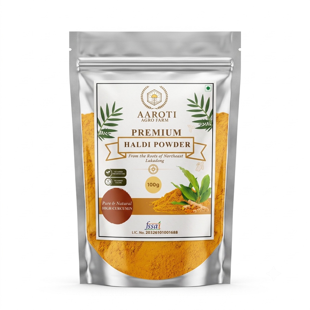 Lakadong Premium Turmeric (100g)